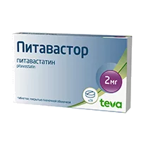 Питавастор таб п.п.о. 2мг N28