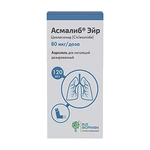 Асмалиб Эйр аэр д/инг доз 80мкг/доза 120дз N1