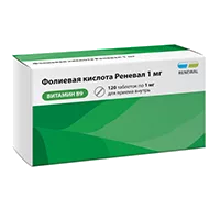 Фолиевая кислота Реневал таб 1мг N120