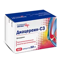 Диацереин-СЗ капс 50мг N60