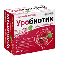 Bioforte Уробиотик (D-Манноза, эк-т клюквы) капсулы N30
