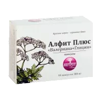 Валериана + Глицин АЛФИТ Плюс капсулы 380мг N30