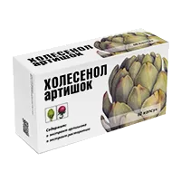 Холесенол Артишок капсулы 0,4г N60