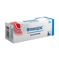 Фламадекс гель д/наружн пр 2,5% 50г N1