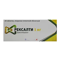 Рексалти таб п.п.о. 1мг N28