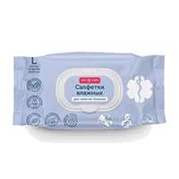 Салфетки влажные COMFORTE Для ухода за лежачими больными р.L N60