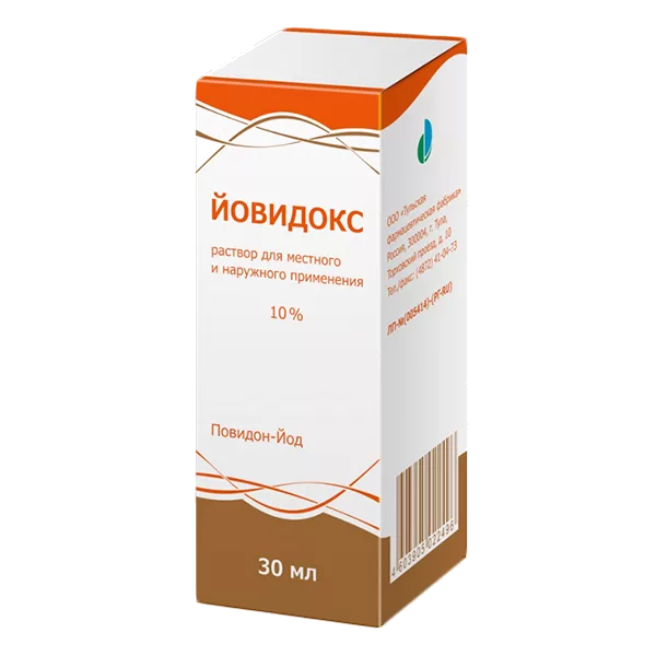 Йовидокс р-р д/местн и наружн пр 10% 30мл N1