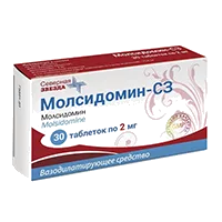 Молсидомин-СЗ таб 2мг N30
