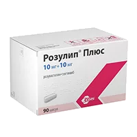 Розулип Плюс капс 10мг 10мг N90