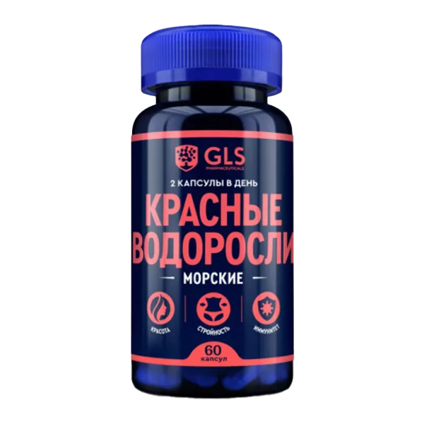 GLS Красные морские водоросли капсулы 400мг N60