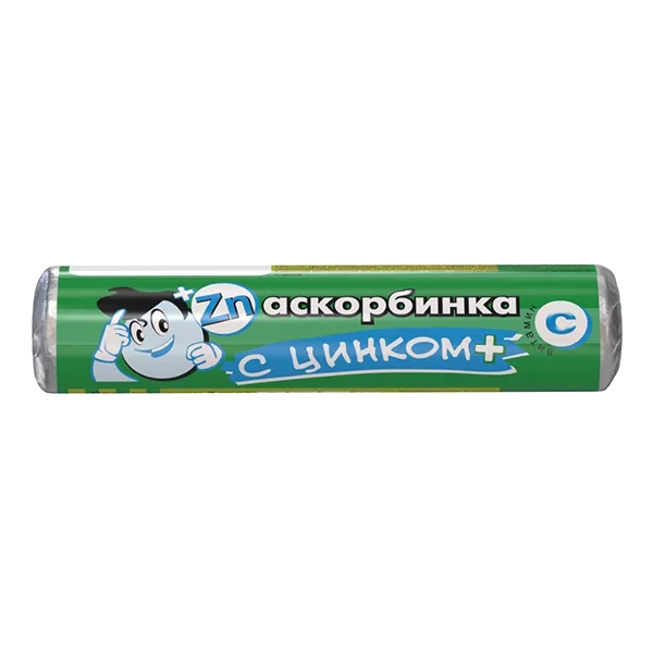 Аскорбинка с цинком+ таблетки жев 3г N14