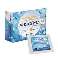 Анэспум гран 125мг 1100мг N14