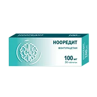 Нооредит таб 100мг N30