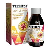 ВИТРУМ Легкодоступное железо Gentle Iron сироп 120мл N1