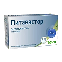 Питавастор таб п.п.о. 4мг N98