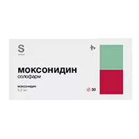 Моксонидин солофарм таб п.п.о. 0,2мг N30