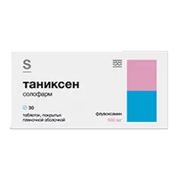 Таниксен солофарм таб п.п.о. 100мг N30