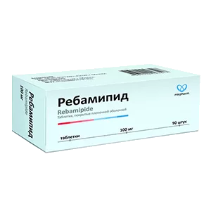 РЕБАМИПИД АВЕКСИМА таб п.п.о. 100мг N90
