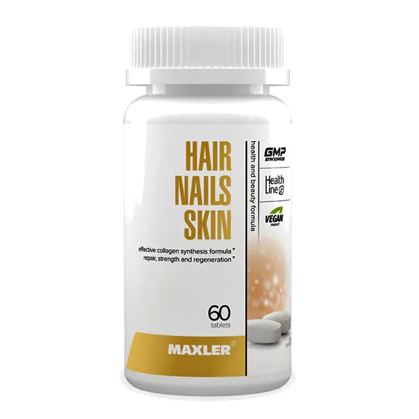 MAXLER Hair Nails Skin таблетки 1000мг N60