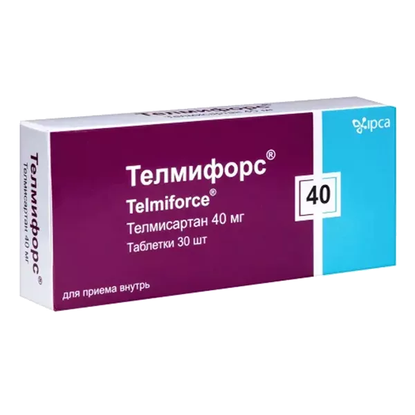 Телмифорс таб 40мг N30