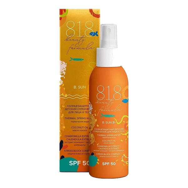 SUN Screen Солнцезащитный Спрей SPF50 150мл