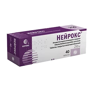 Нейрокс таб п.п.о. 250мг N40