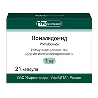 Помалидомид капс 1мг N21