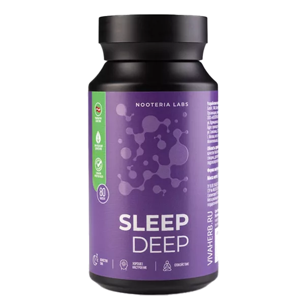 Nooteria Labs Слип Дип Sleep Deep капсулы 740мг N80