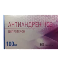 Антиандрен 100 таб 100мг N60
