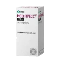 Исентресс таб жев 25мг N60