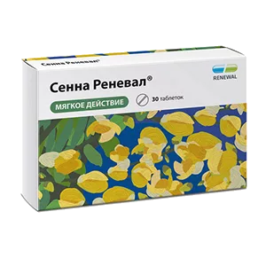 Сенна Реневал таблетки 180мг N30