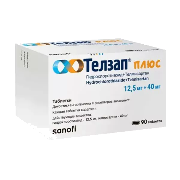 Телзап Плюс таб 12,5мг 40мг N90