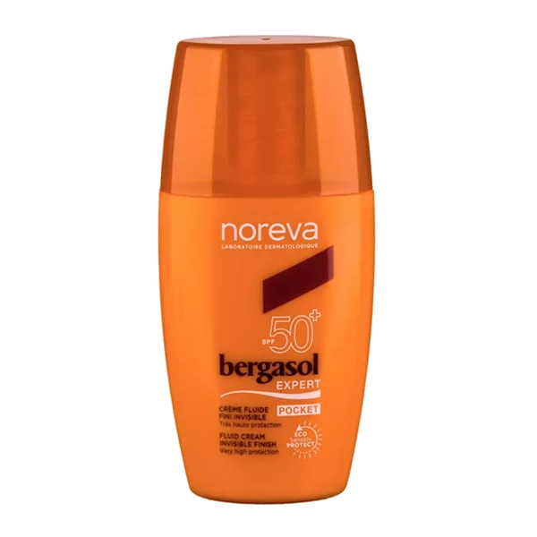 NOREVA Солнцезащитный Крем Bergasol expert SPF50+ лёгкий 30мл