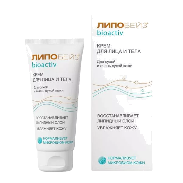 ЛИПОБЕЙЗ Bioactiv Крем для лица и тела Фармтек 75мл