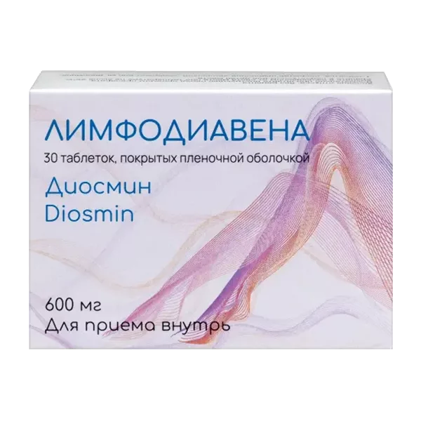ЛИМФОДИАВЕНА таб п.п.о. 600мг N30