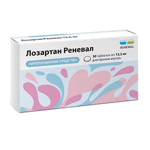 Лозартан Реневал таб п.п.о. 12,5мг N30