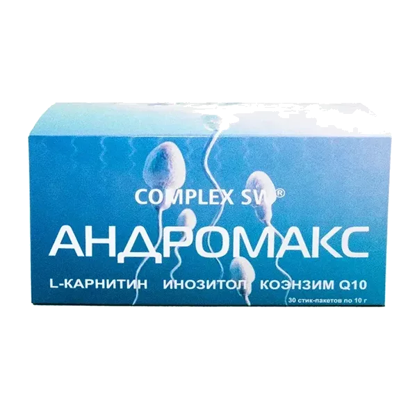 АНДРОМАКС Complex SW порошок 10г N30