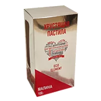 Пастила яблочная Кусняшно без сахара Малина 100г