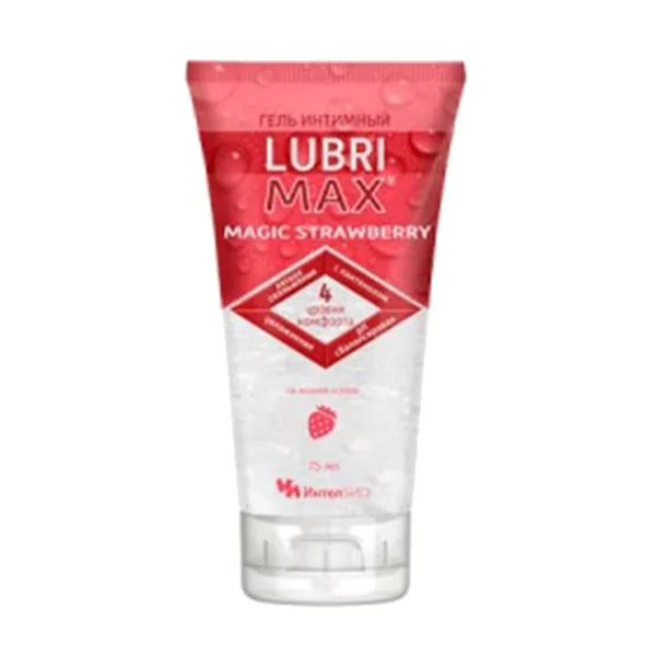 Гель-смазка интимный LUBRIMAX Magic Strawberry 75мл