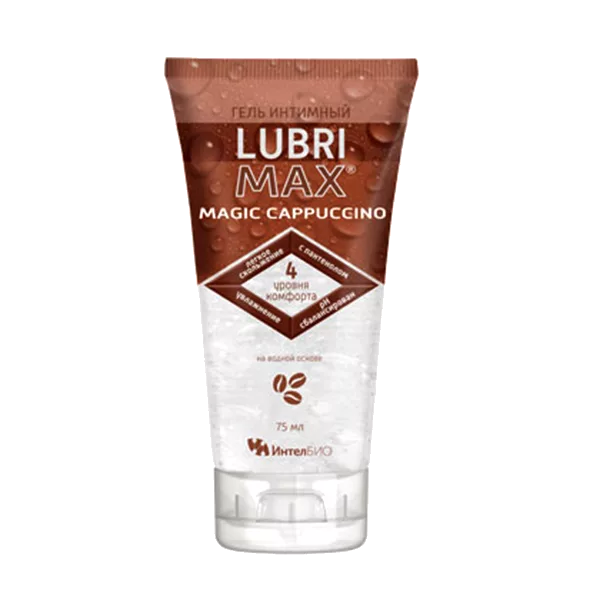 Гель-смазка интимный LUBRIMAX Magic Cappuccino 75мл