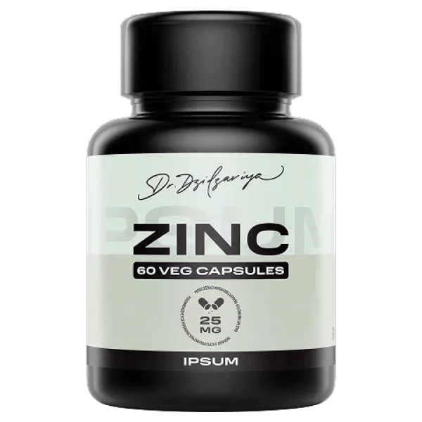 IPSUM Цинк пиколинат Zinc picolinate капсулы растит 620мг N60
