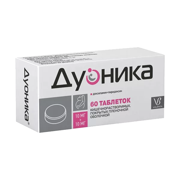 Дуоника таб кишечнораств п.п.о. 10мг 10мг N60