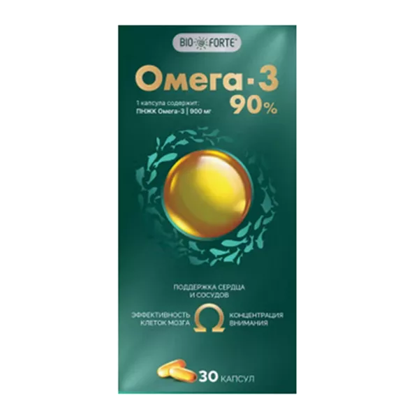 BioForte Омега-3 60% капсулы 1300мг N30