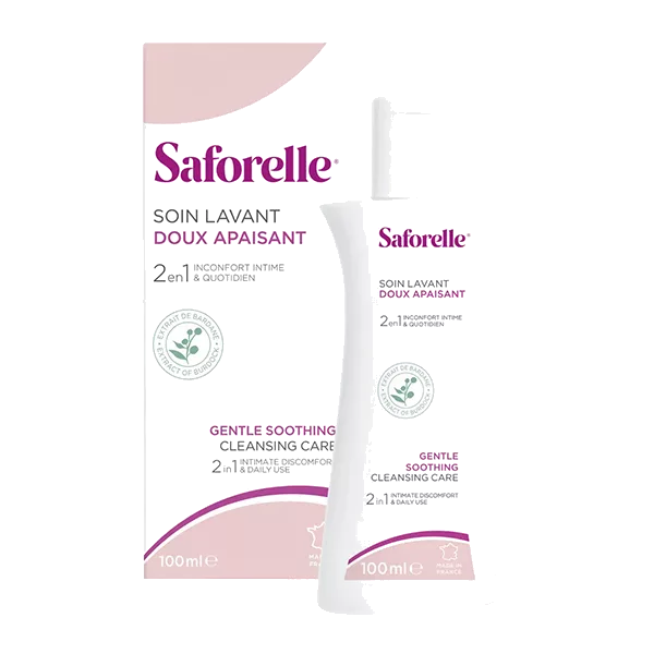 Saforelle Гель для интимной гигиены Бережное очищение 100мл