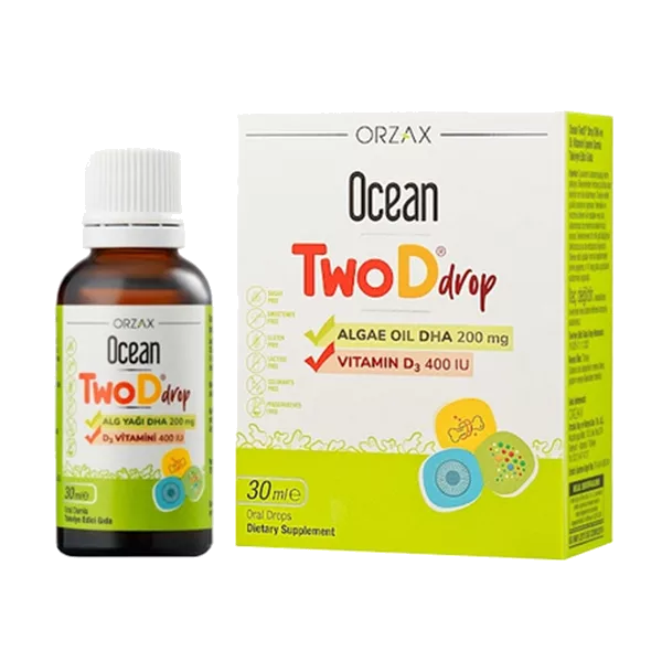 ORZAX Витамин D3К2 Vitamin D3К2 drops капли 30мл N1