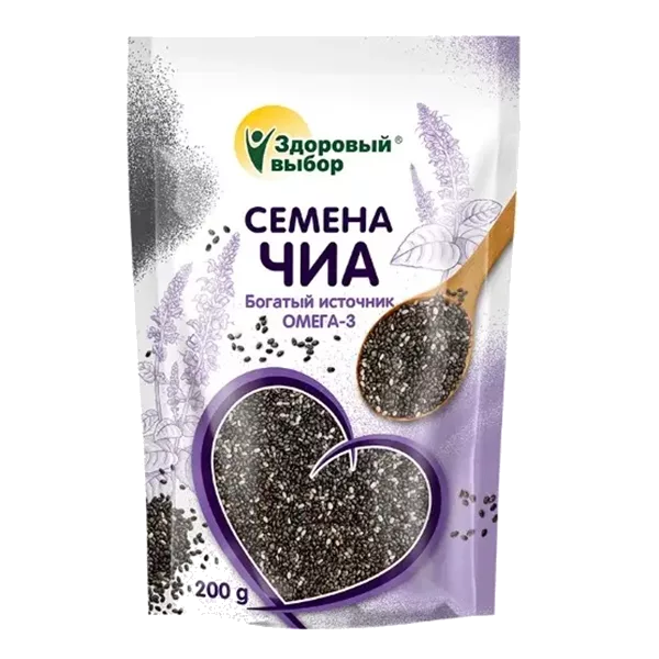 Семена Чиа Здоровый выбор 200г N1