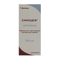 Саноцеф пор для р-ра д/инф 500мг N1