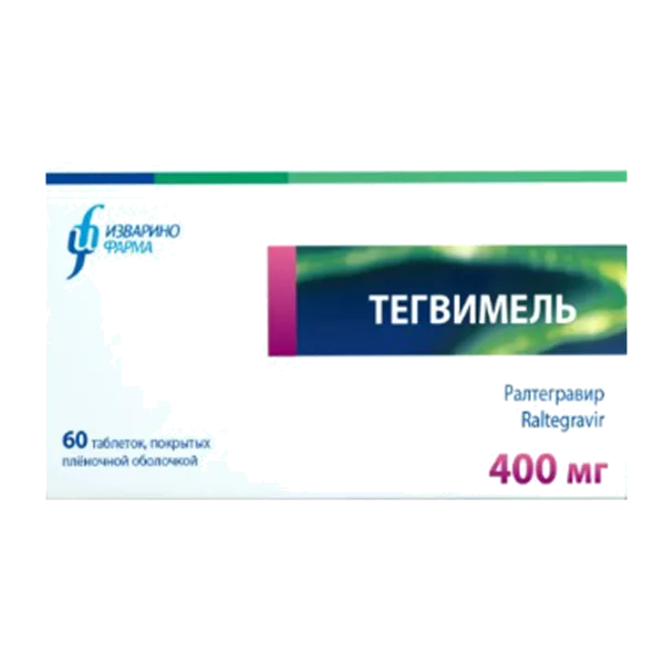 Тегвимель таб п.п.о. 400мг N60