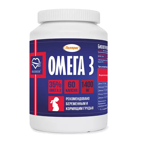 OVERvit ОМЕГА-3 35% капсулы 1400мг N60