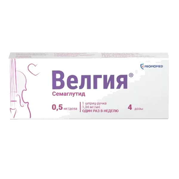 Велгия р-р для п/к вв 0,5мг/доза 1,5мл N1